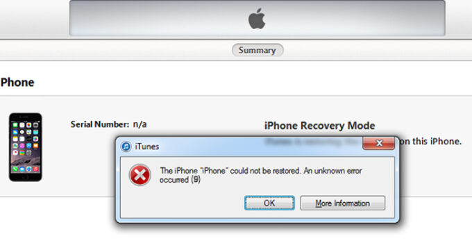 [SOLVED] How to Fix iTunes Error 9 in 5 Ways – 2024 Guide