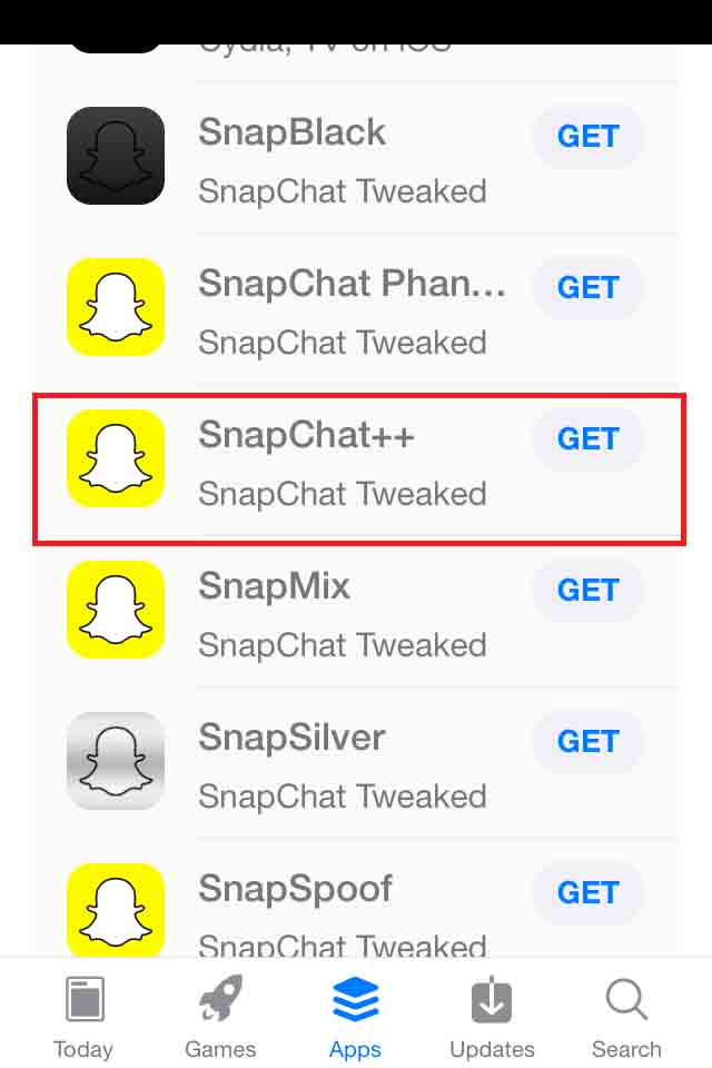 Snapchat plus for iOS
