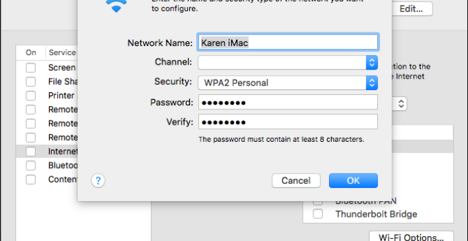 How to Share Wifi Password from Mac to iPhone?