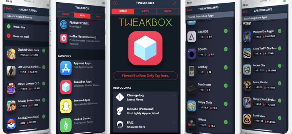 Tweakbox for iOS
