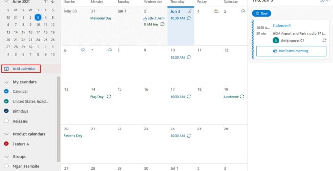 Office 365 External Calendar Sharing and Editing
