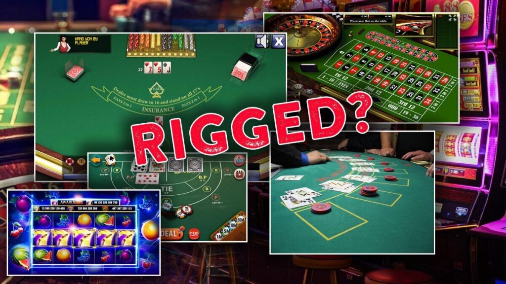 online casino Risk of Rigged Games