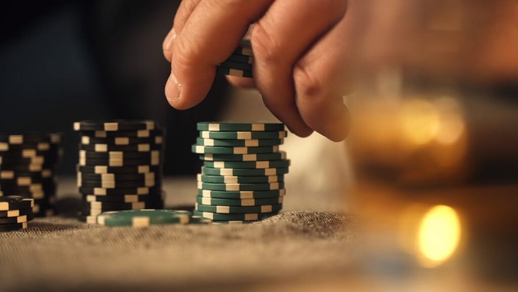holding chips