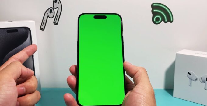 Fix iPhone Green Screen Fast [2024] – Easy Tips