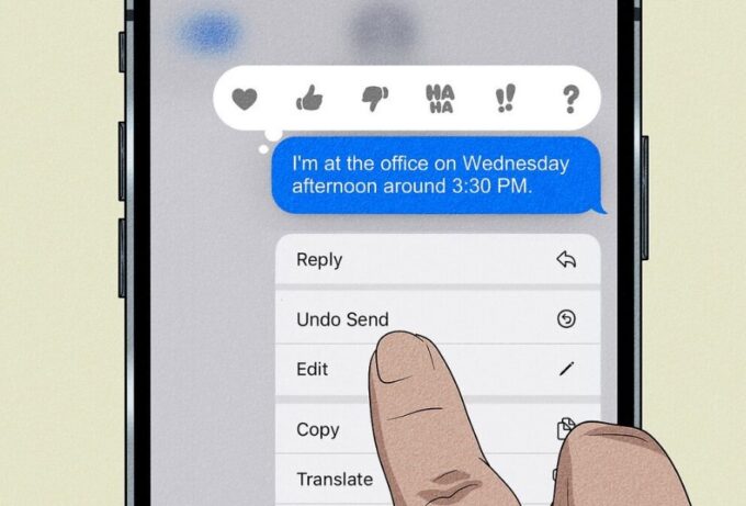 Undoing Messages on iOS 16