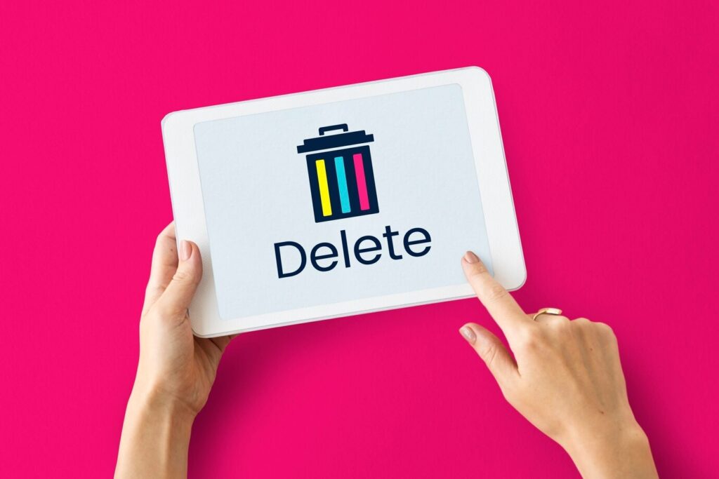 delete application